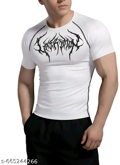 Premium Gothic Graphic T-Shirt – Slim Fit Streetwear Tee